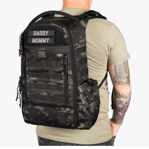TBG Camouflage daypack diaper backpack
